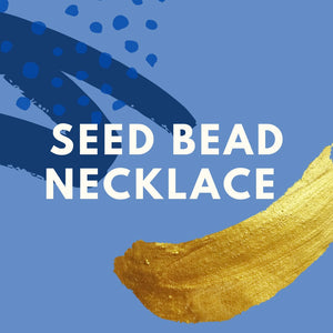 Custom seed bead necklace